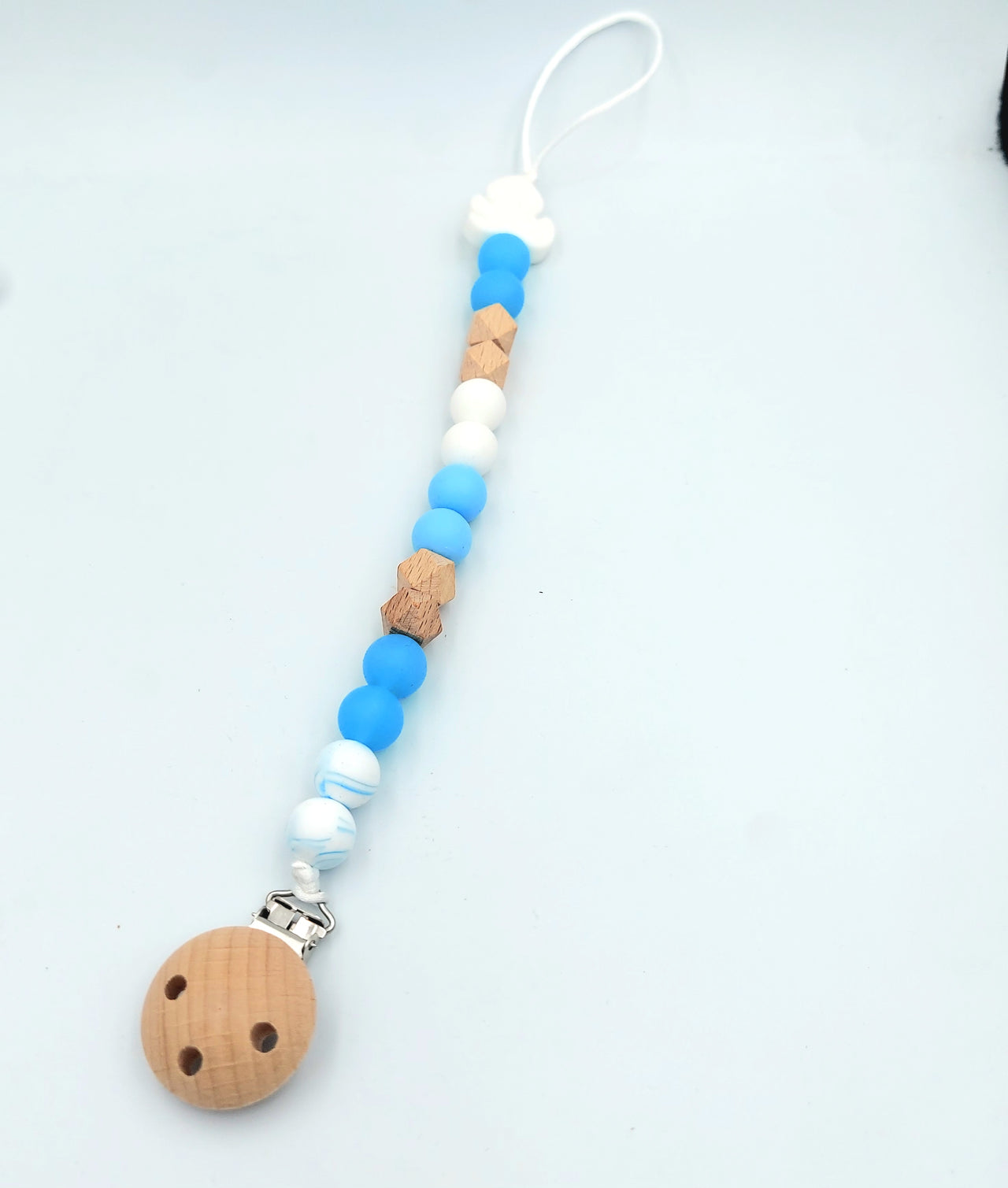 Ice Blue Silicone Dummy Clip