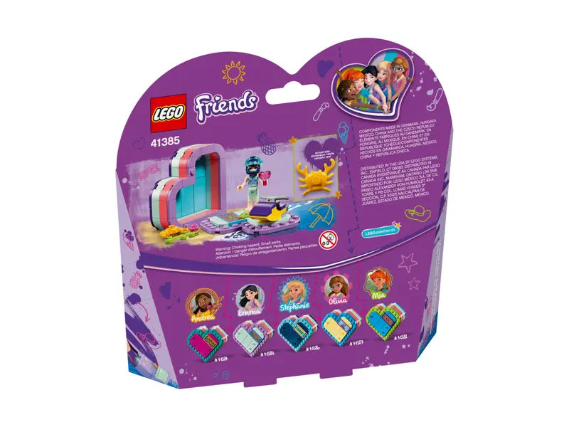 LEGO® Friends Emma's Summer Heart Box (41385)