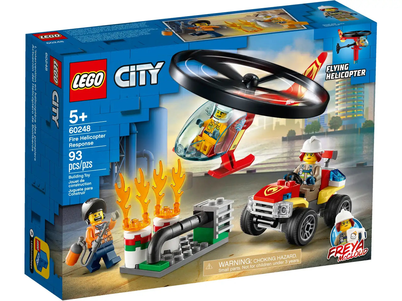 LEGO® City Fire Helicopter Response