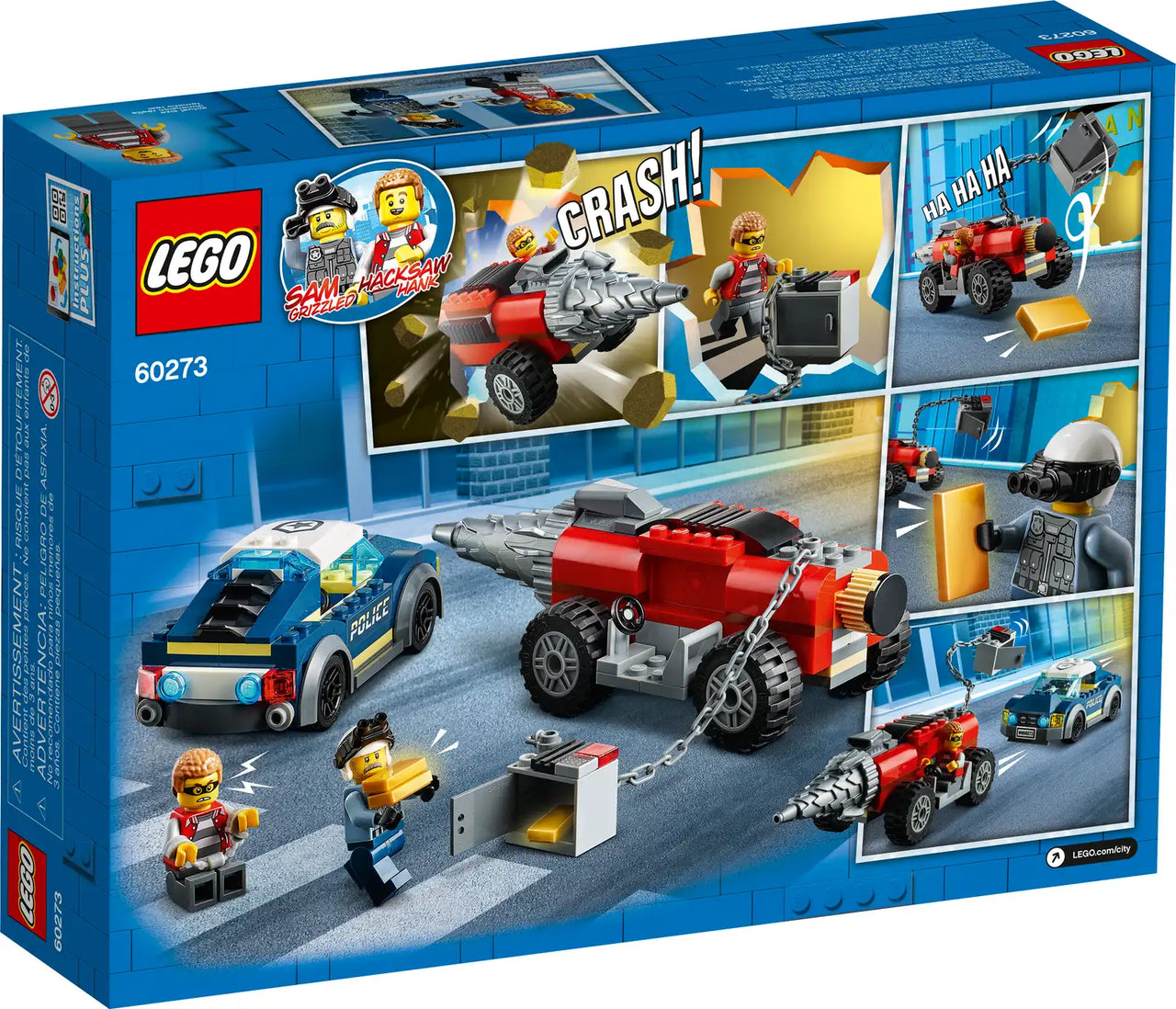 LEGO® City Elite Police Driller Chase