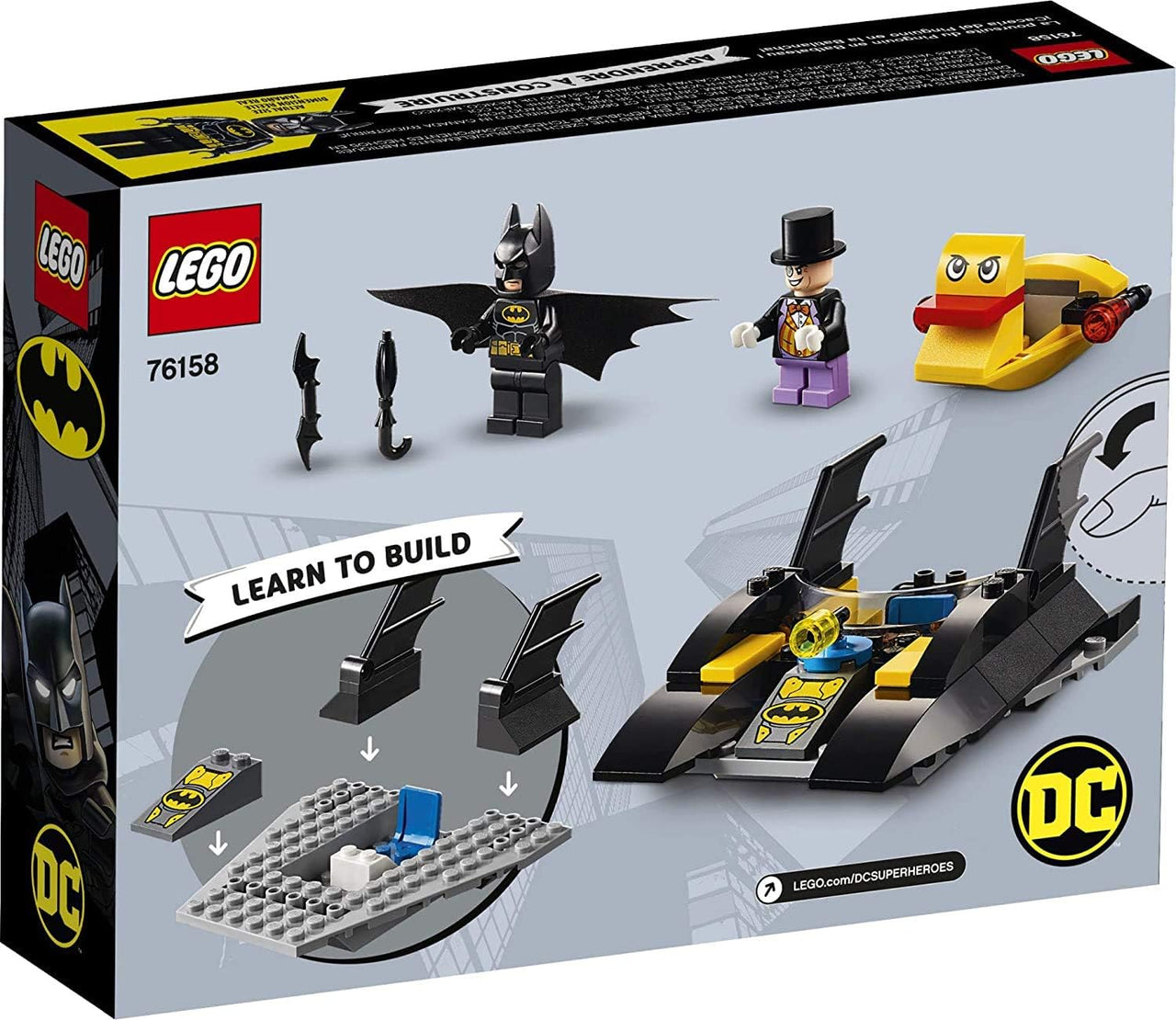 LEGO® DC Super Heroes - Batboat The Penguin Pursuit!