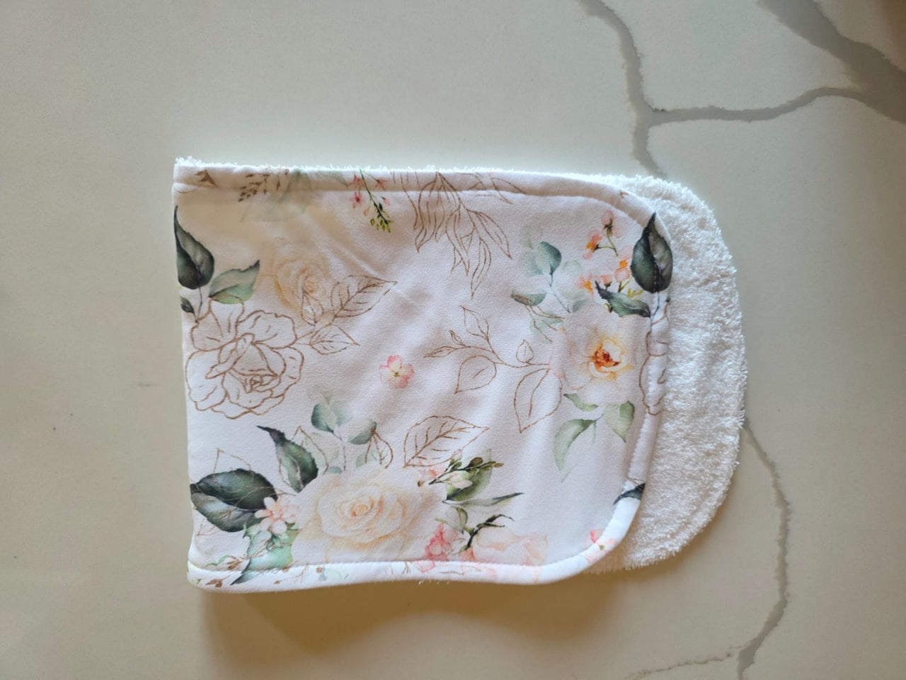 Burp Cloth - Roses