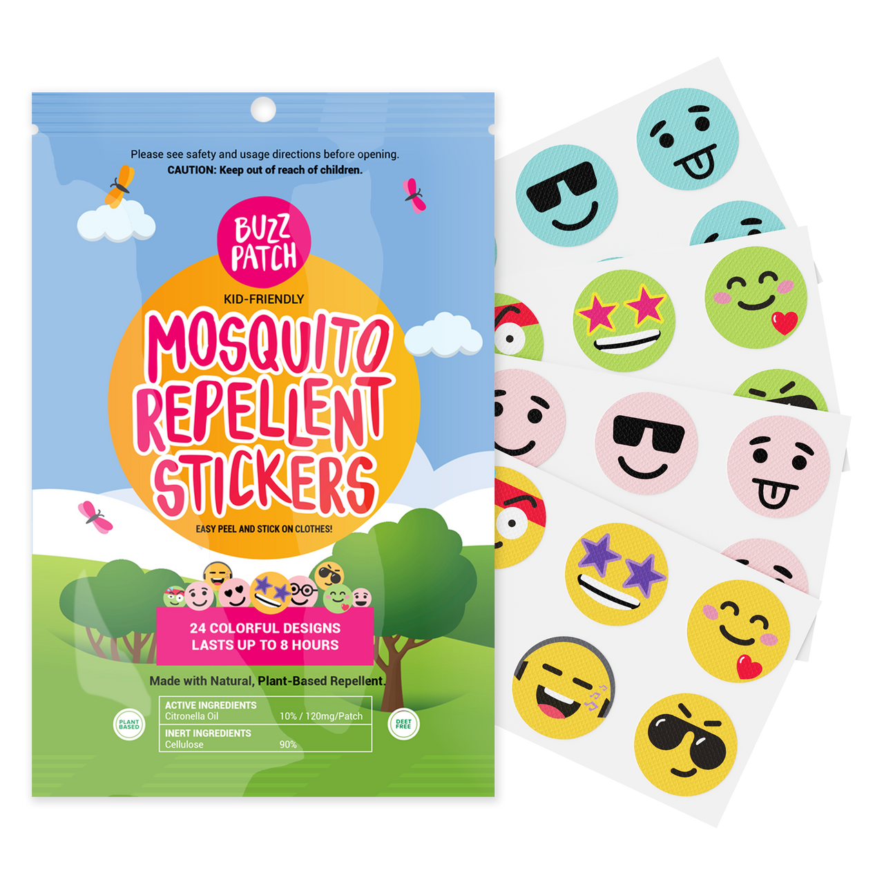 BuzzPatch - Mosquito Repellent Patches