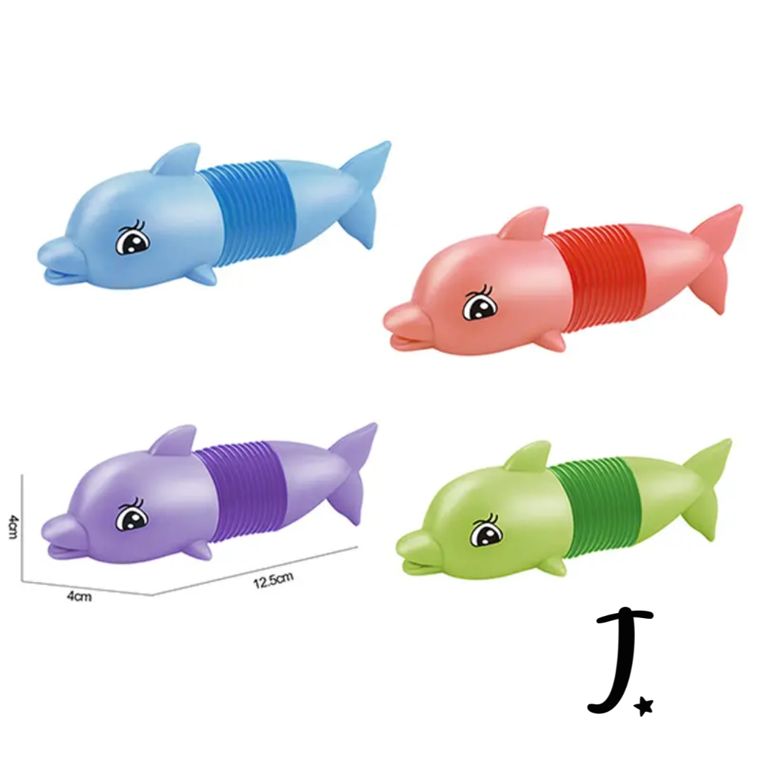 Bendy telescopic toy - Dolphin