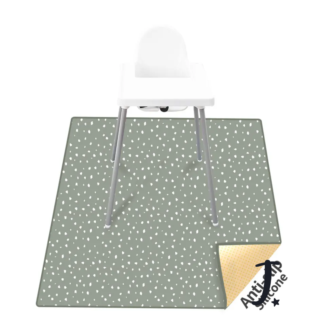 Non slip spill and play mat - Sage