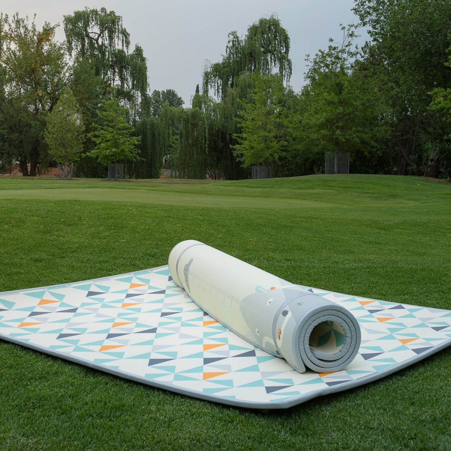 Reversible, eco-friendly play mats