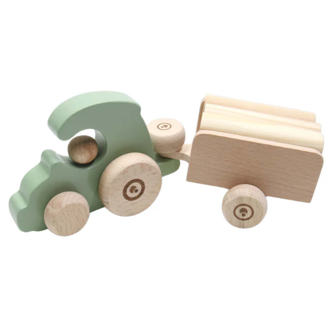 Grow Baby Tractor & Trailer Push Car