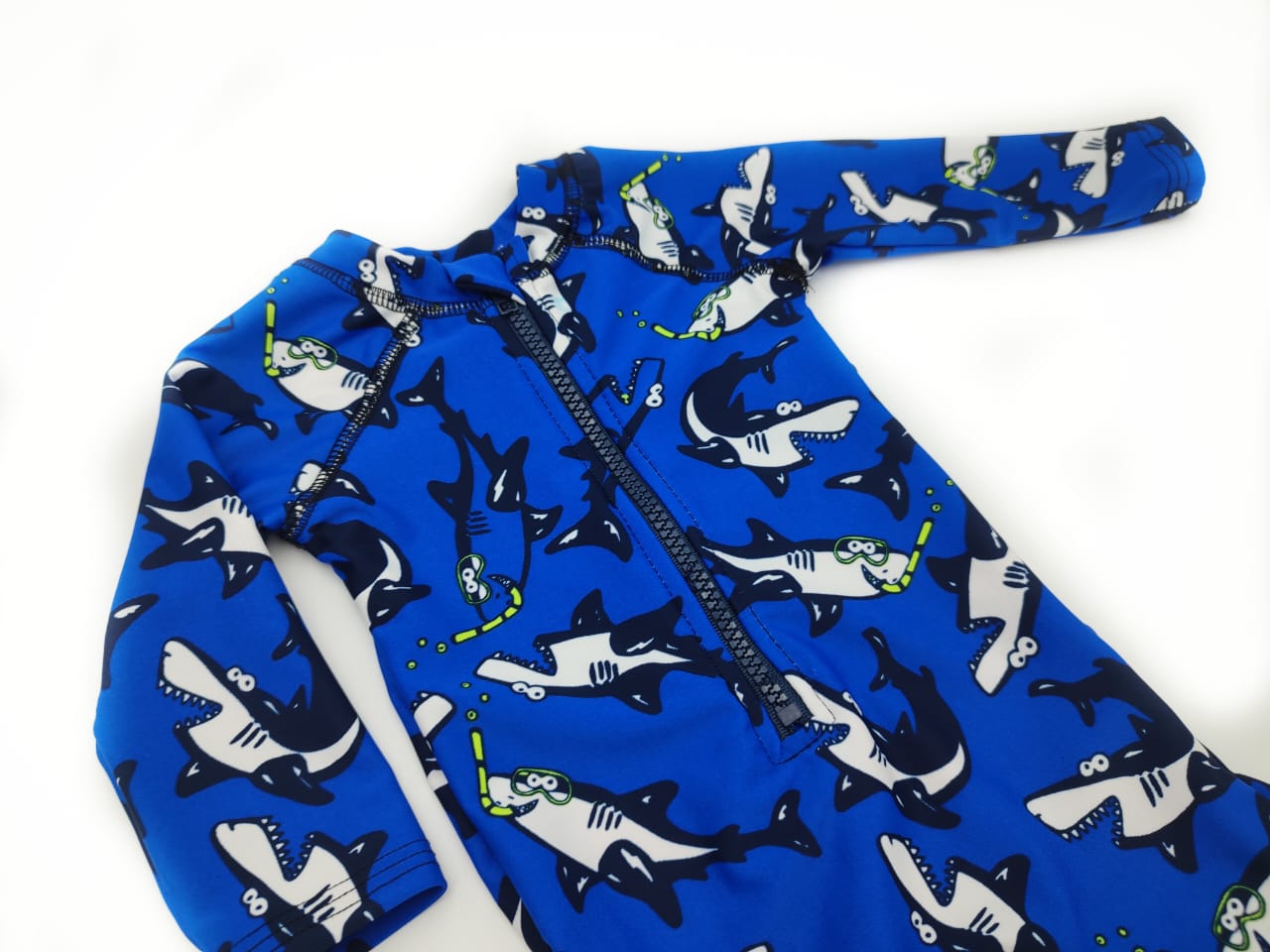 Blue shark boy swimsuit