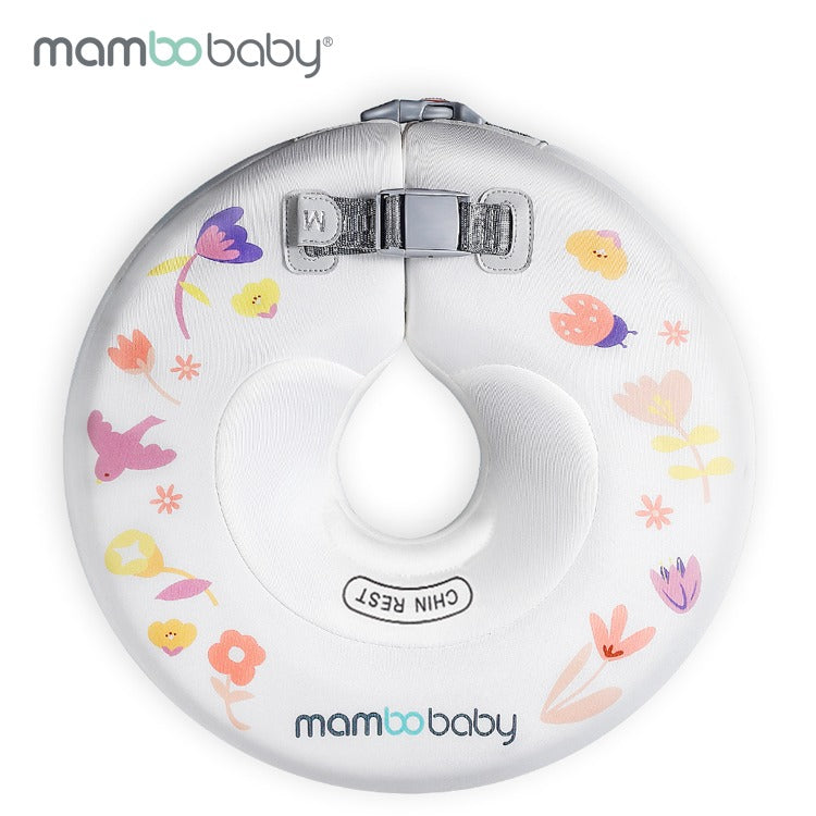 Mambobaby Neck Ring Float - Air free - flowers ARRIVING END OF THE JANUARY