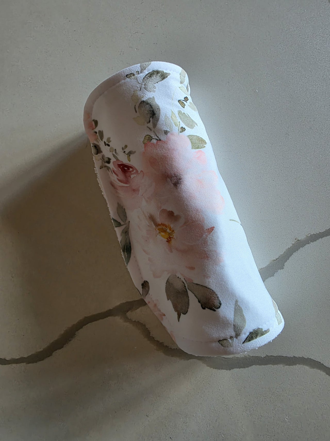 Burp Cloth Nude flowers