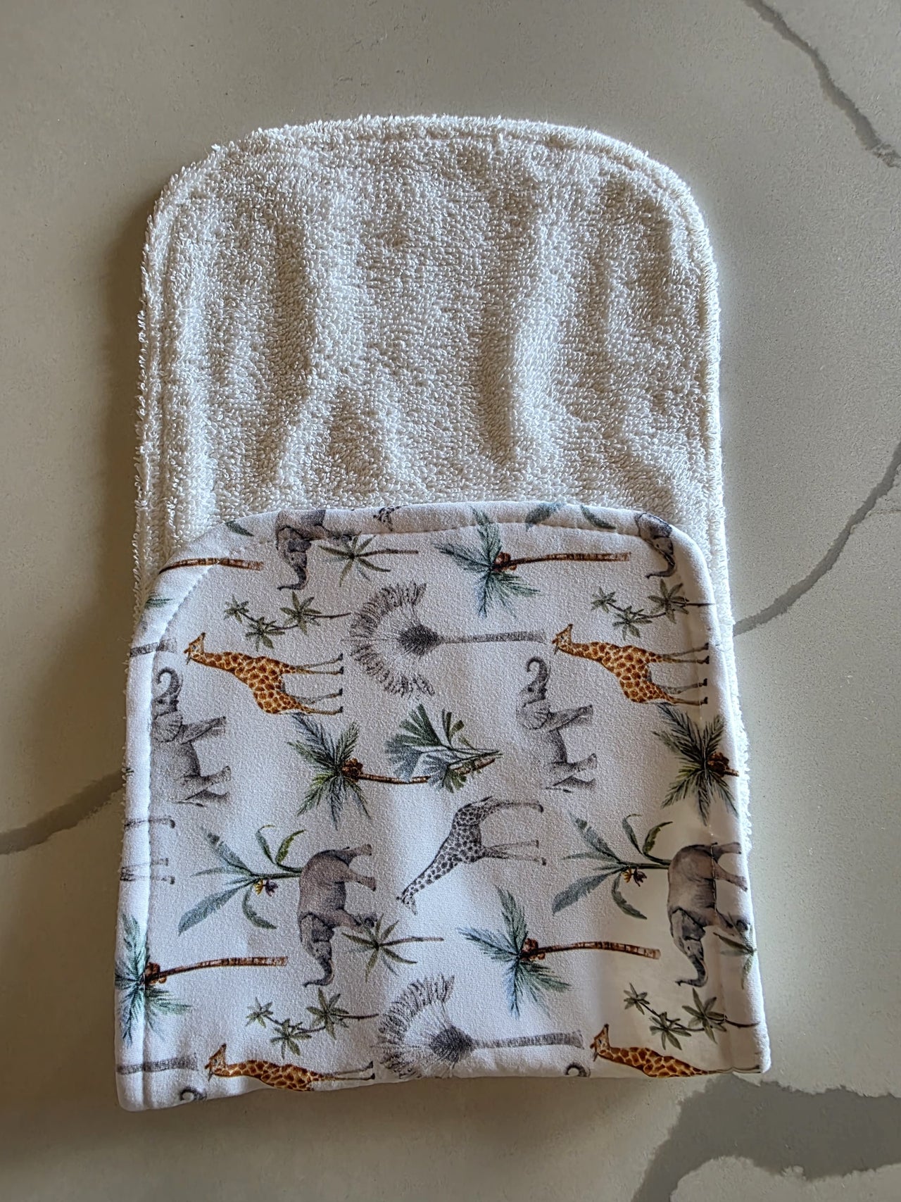 Burp Cloth Safari