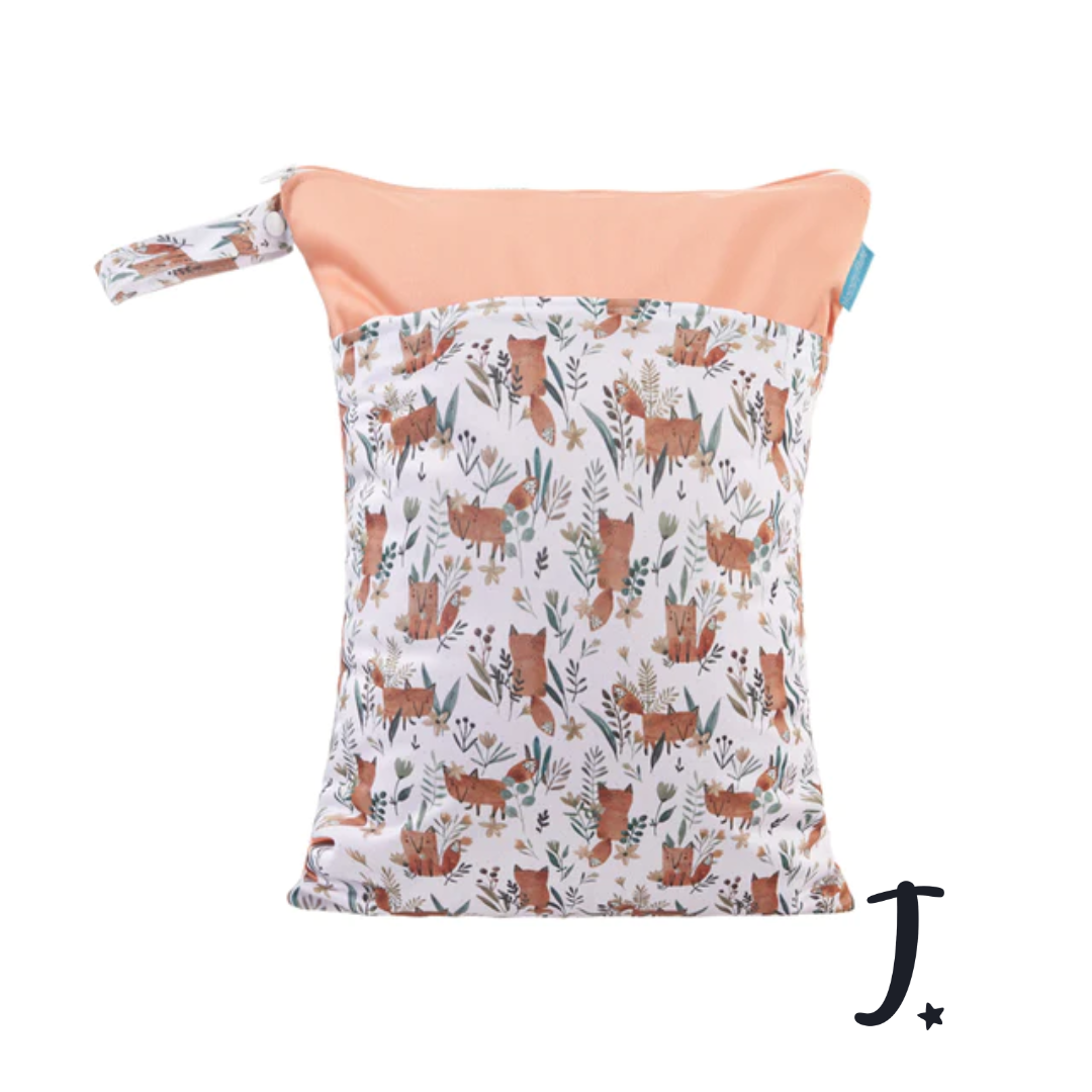 Little fox medium wet bag