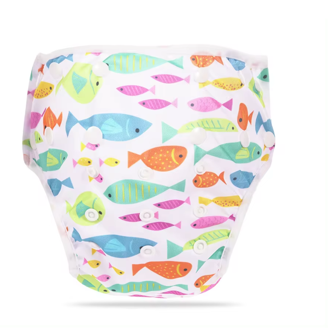 Little fish Swim diaper