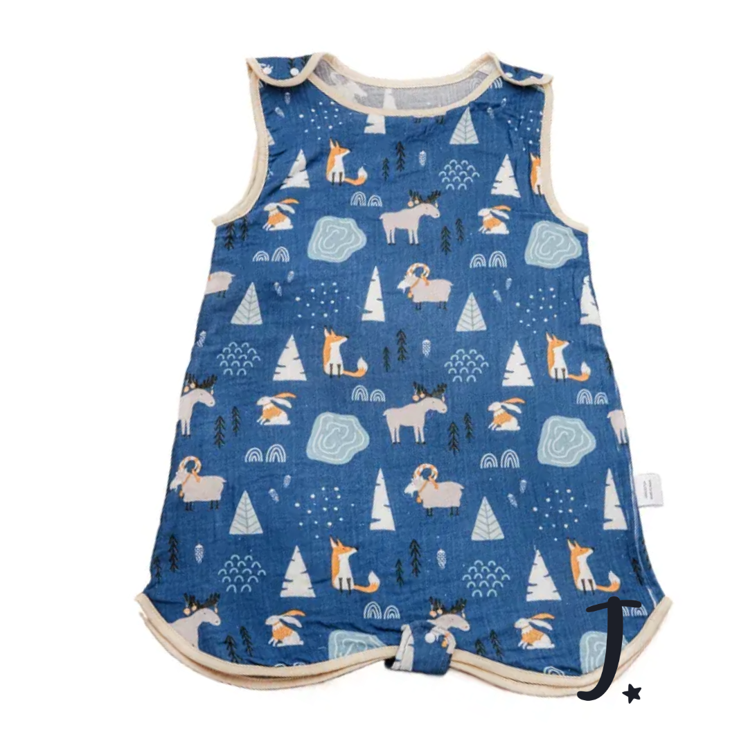 100% Cotton sleeping vest