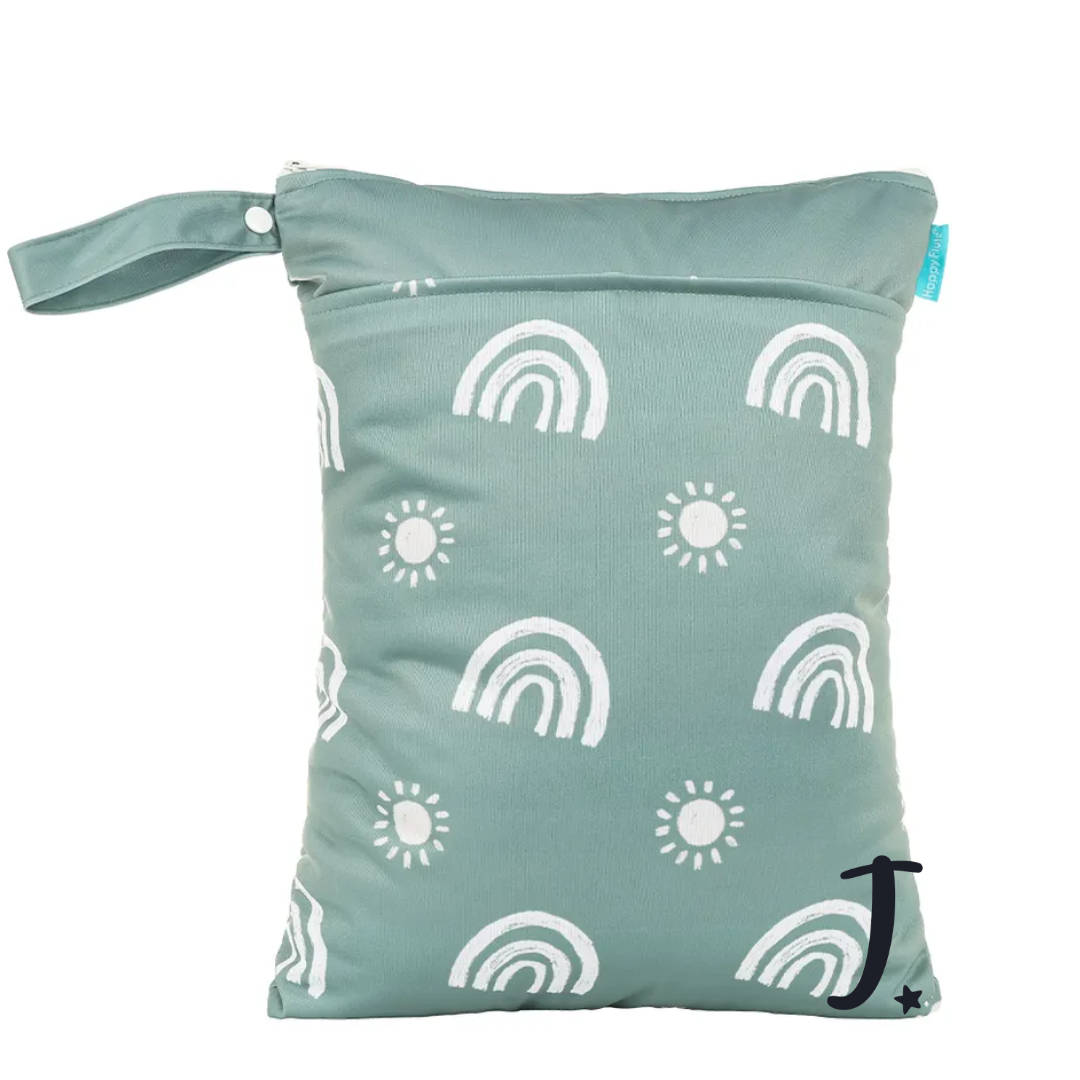 Sage rainbows wet bag