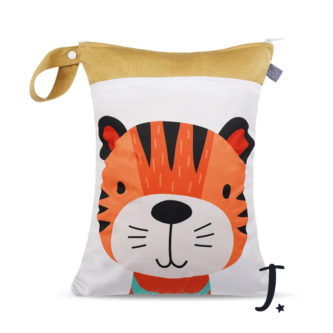 Tiger wet bag position print