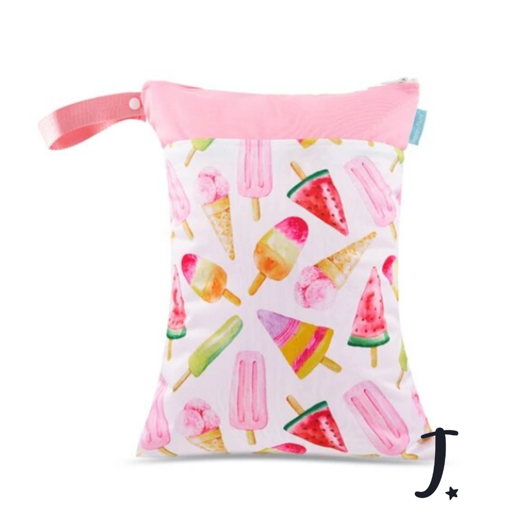 Pink icecream medium wet bag