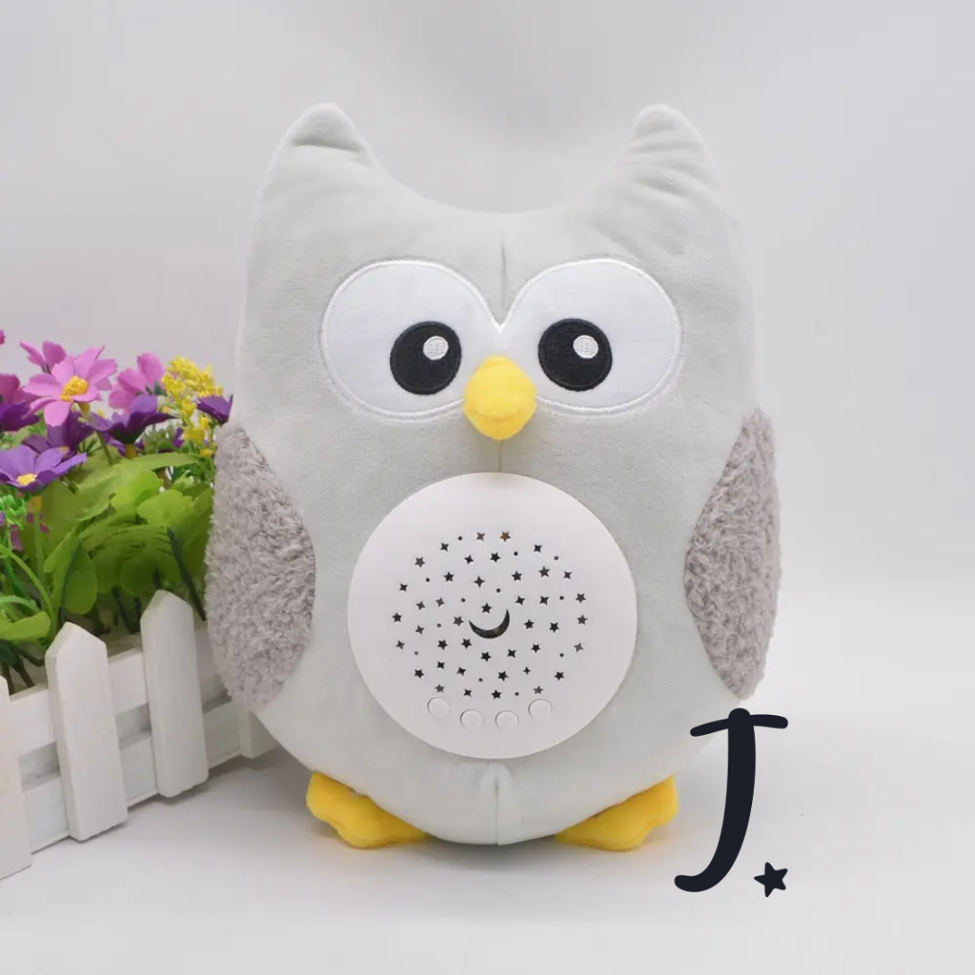 Sleepy owl projector and white noise machine