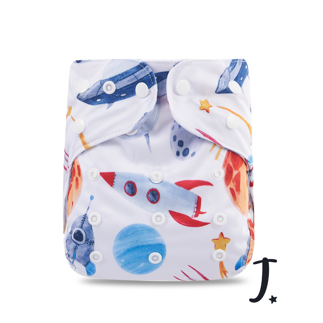 Rockets diaper cover