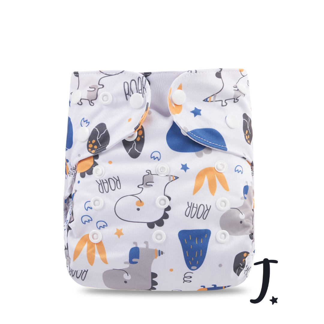 Baby dino diaper cover