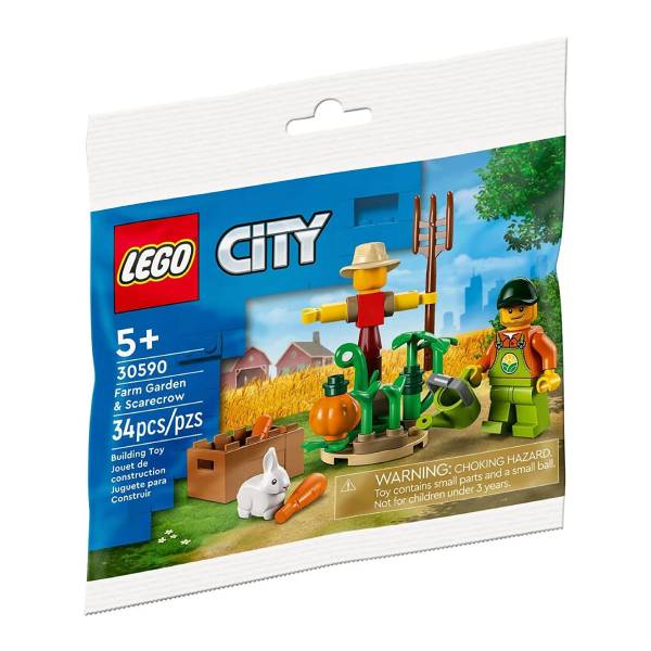 LEGO® City Farm Garden & Scarecrow