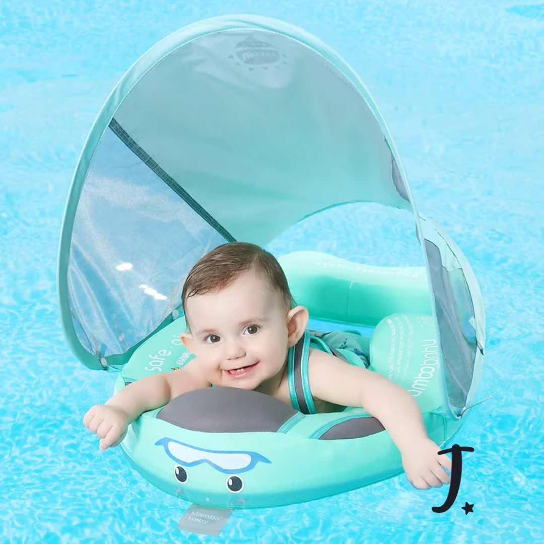 Mambobaby chest and back float - Air free - With canopy