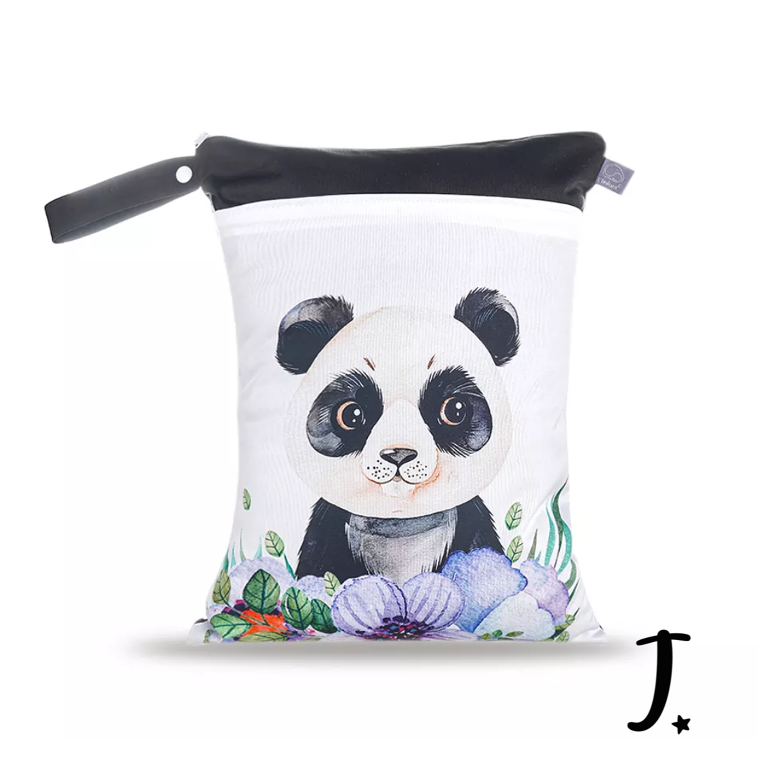 Panda wet bag position print