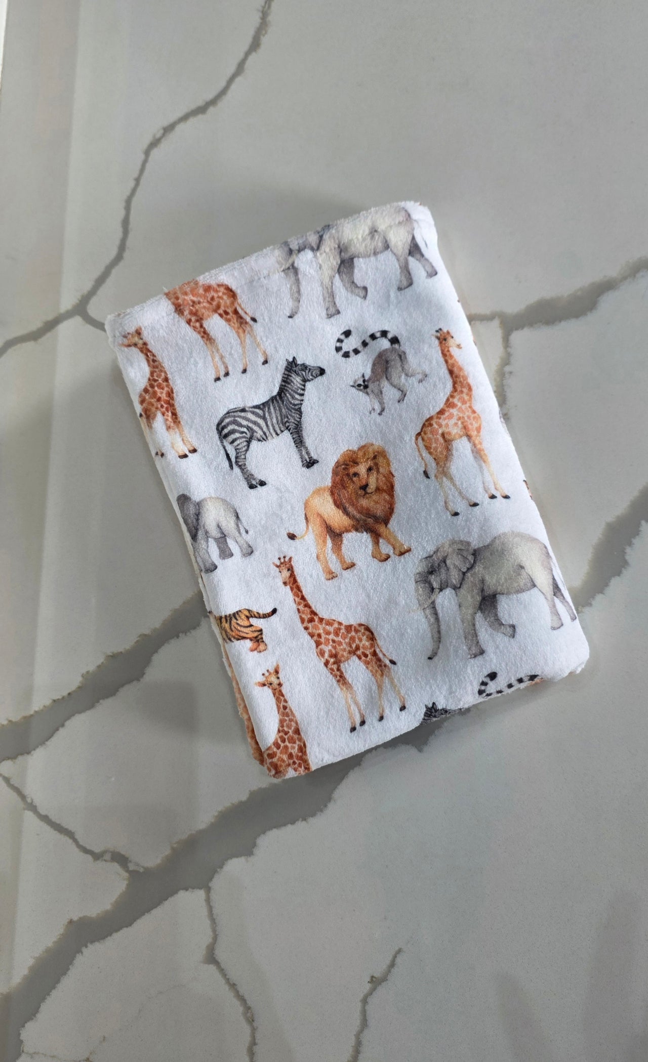 Safari fleece blanket