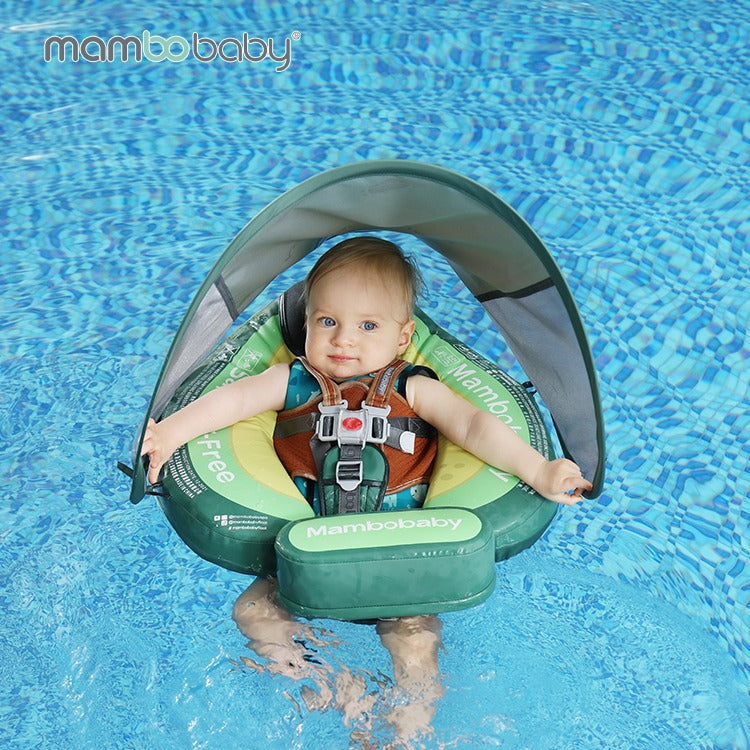 Mambobaby chest and back float - Air free - With canopy