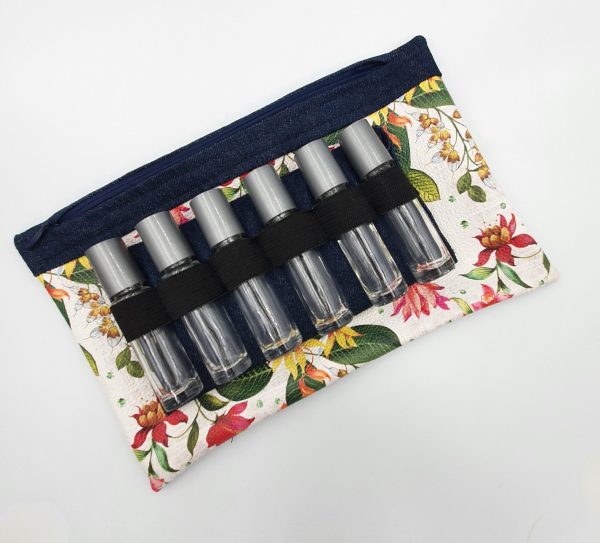 Floral tropical roller organizer