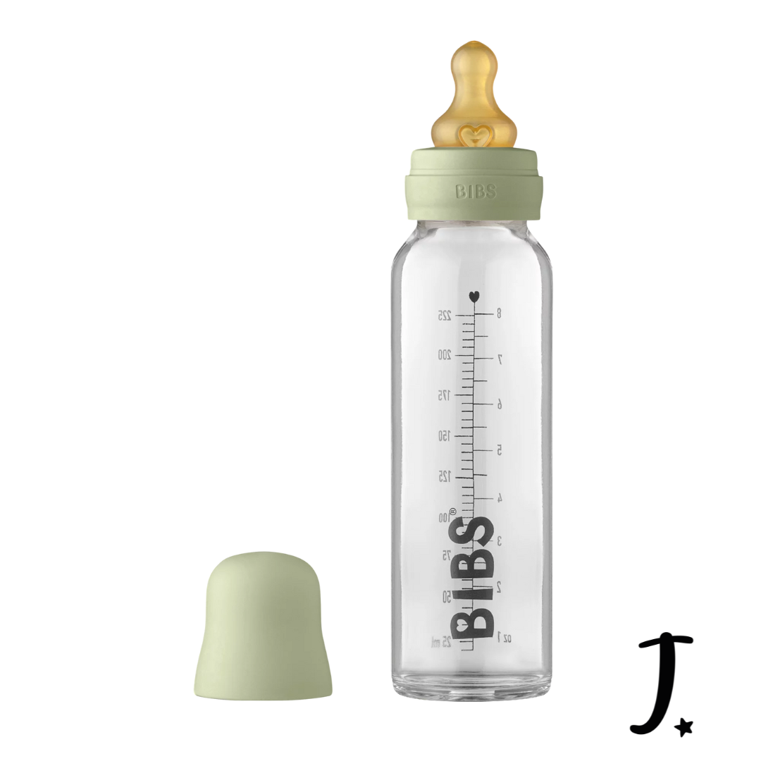 BIBS Glass Bottle Sage