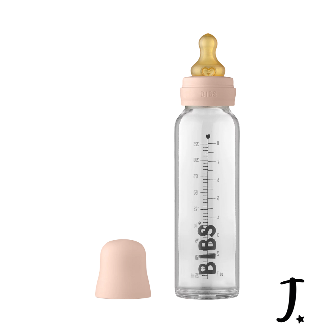 BIBS Glass Bottle Blush