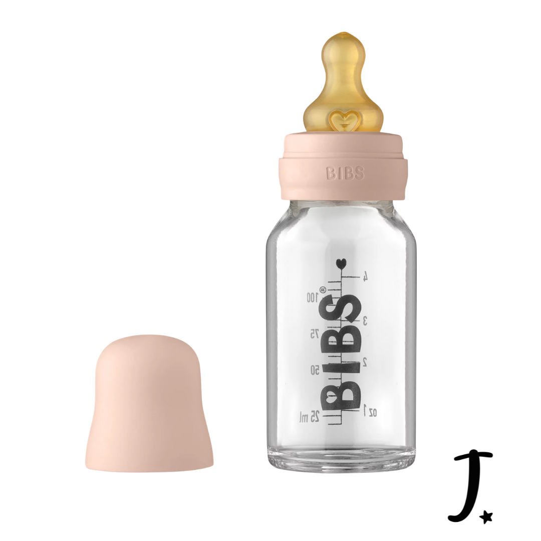 BIBS Glass Bottle Blush