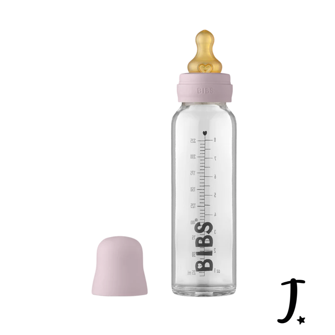 BIBS Glass Bottle Dusky Lilac