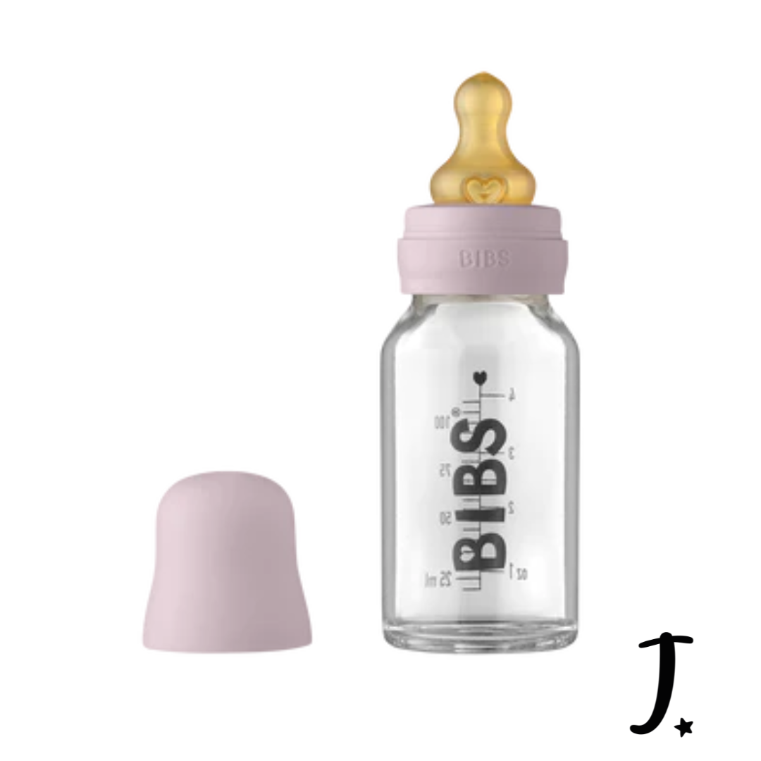 BIBS Glass Bottle Dusky Lilac