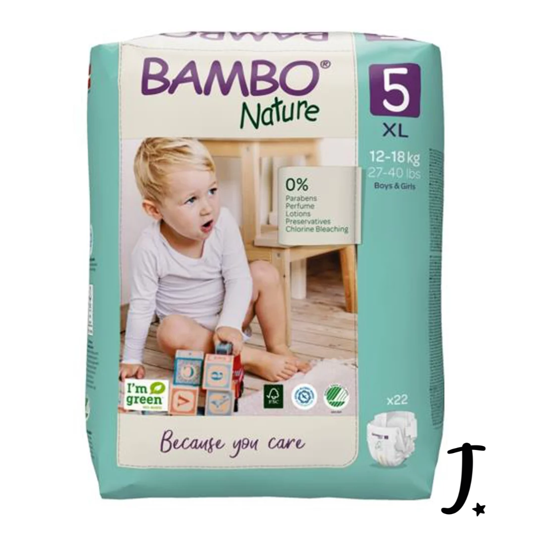 Bamboo Nature Diapers