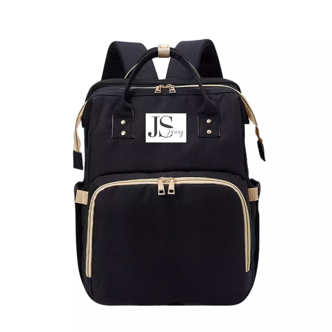 Black and gold diaper 2024 backpack