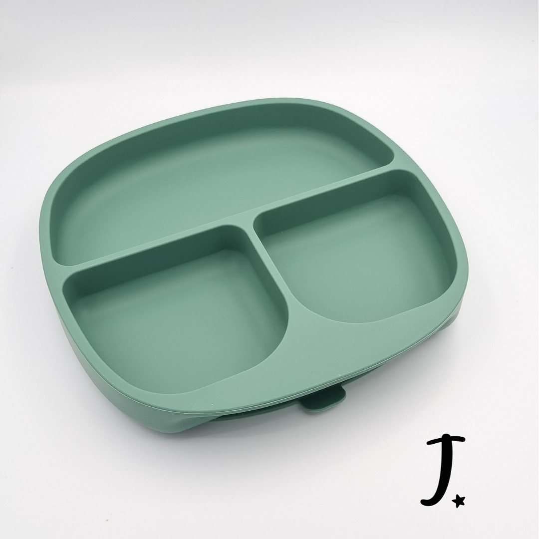 Silicone suction plate