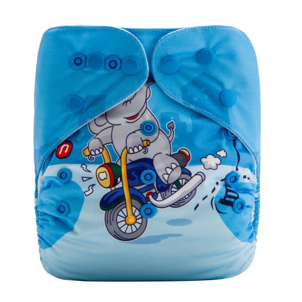 Elephant on a motorbike pocket