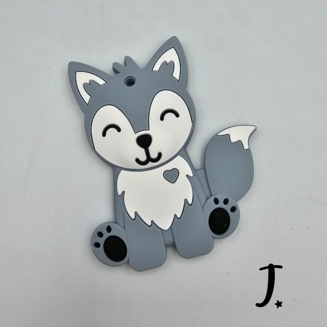 Silicone Husky teether