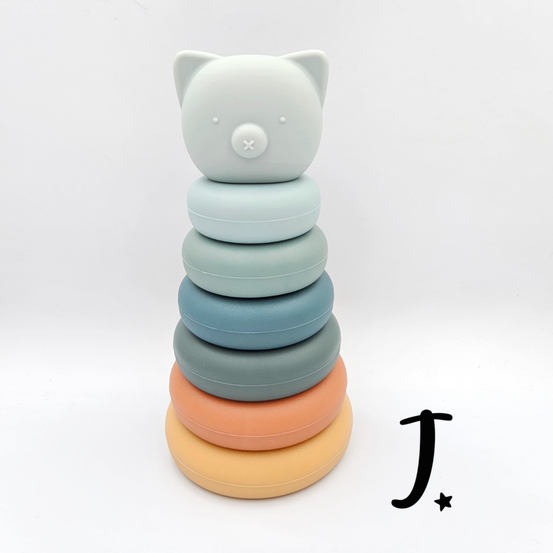 Teddy stacking toy