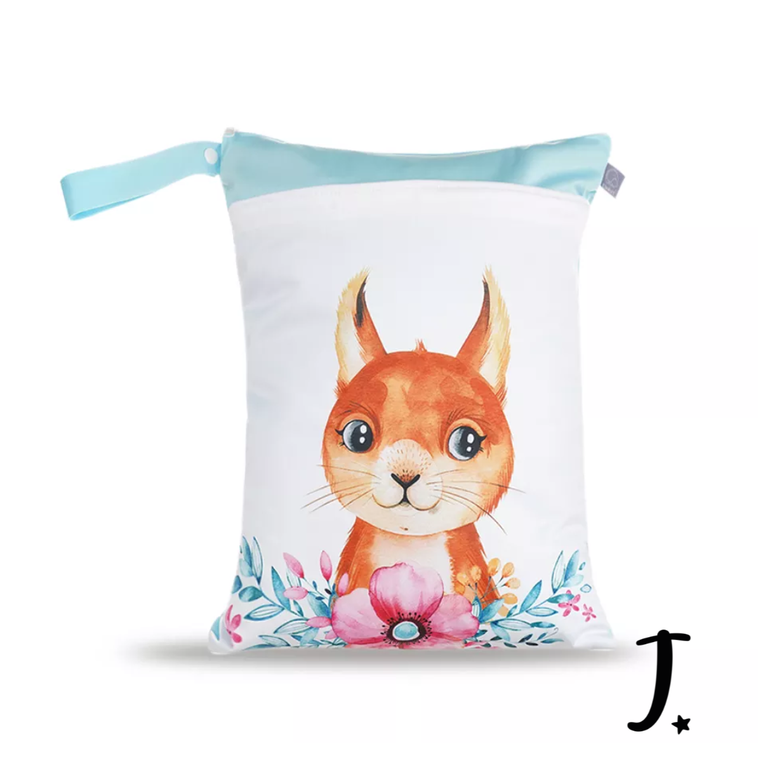 Kitty cat wet bag position print